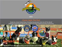 Tablet Screenshot of flyinghoundzfrizbee.com